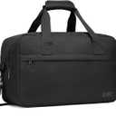 Kono Travel Duffel 20L Under Seat Carry-On Sports Tote Gym Weekender Overnight Bag - 15.75"x9.84"x7.87" Black