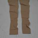 MGANG Medical Thigh High Compression Stockings for Men & Women, Pair, Open Toe, 15-20 mmHg Graduated Compression Support Hose, Opaque, Best for Varicose Veins, Edema, Flight, DVT, Swelling, Beige, Medium