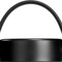 Wide Stainless Steel Cap (Black)