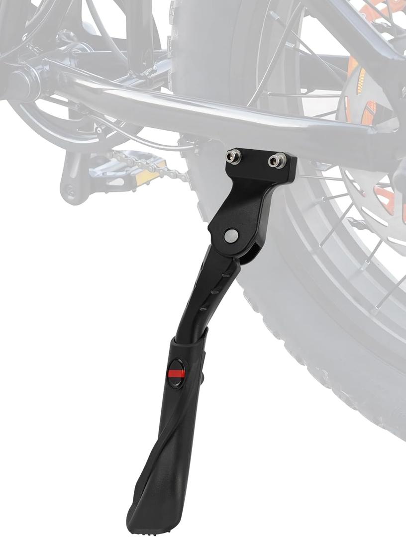 Kickstand for 24"-29" Bike,Adjustable with 40mm Mount Hole Aluminum Side Kick Stand for Ebike Kids Bike Mountain Bike Bicycle