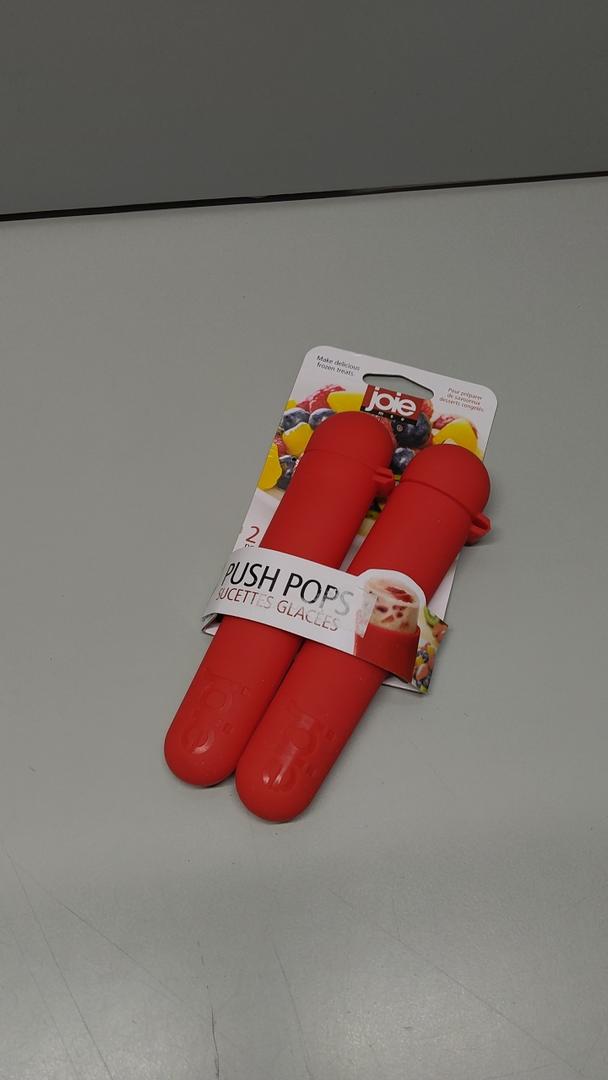 JOIE Red Freezer Mold Pops, 2 CT