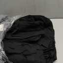 Silkfly 15 Pcs Canvas Tote Bags Bulk 16.5x13.4'' Blank Cotton Canvas Bag with Zipper Handles Reusable Plain Grocery Makeup Handbag for DIY(Black)