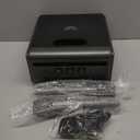 Karaoke Machine with 2 Wireless Rechargeable Microphones: Portable Bluetooth Speaker for Adults & Kids - PA System with Lights Supports TWS/TF Card/USB/AUX for Home Party