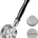 58mm Bottomless Portafilter For Gaggia, 2 Ears Flat Naked Portafilter Fits Gaggia Espresso Coffee Machines with Anodized Aluminum Handle, Stainless Steel Head,18g Filter Basket, Puck Screen Included (Black)