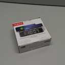 Timex Alarm Clock with Wireless Charger for iPhone, Android, and AirPods - Black (TW14B)