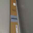 Zebra Blinds for Windows, Dual Layer Light Filtering Privacy, Free-Stop Sheer Blinds for Indoor Windows, Zebra Shades for Living Room, Kitchen (34" W X 72" H, Cream)