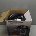 Megachef 6 Quart Stainless Steel Electric Digital Pressure Cooker with Lid