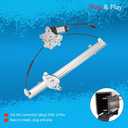 Front Left Driver Side Power Window Regulator and Motor Assembly 741-348 Compatible for 2005-2015 Nissan Frontier Xterra