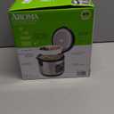 AROMA Digital Rice Cooker, 4-Cup (Uncooked) / 8-Cup (Cooked), Steamer, Grain Cooker, Multicooker, 2 Qt, Stainless Steel Exterior, ARC-914SBD