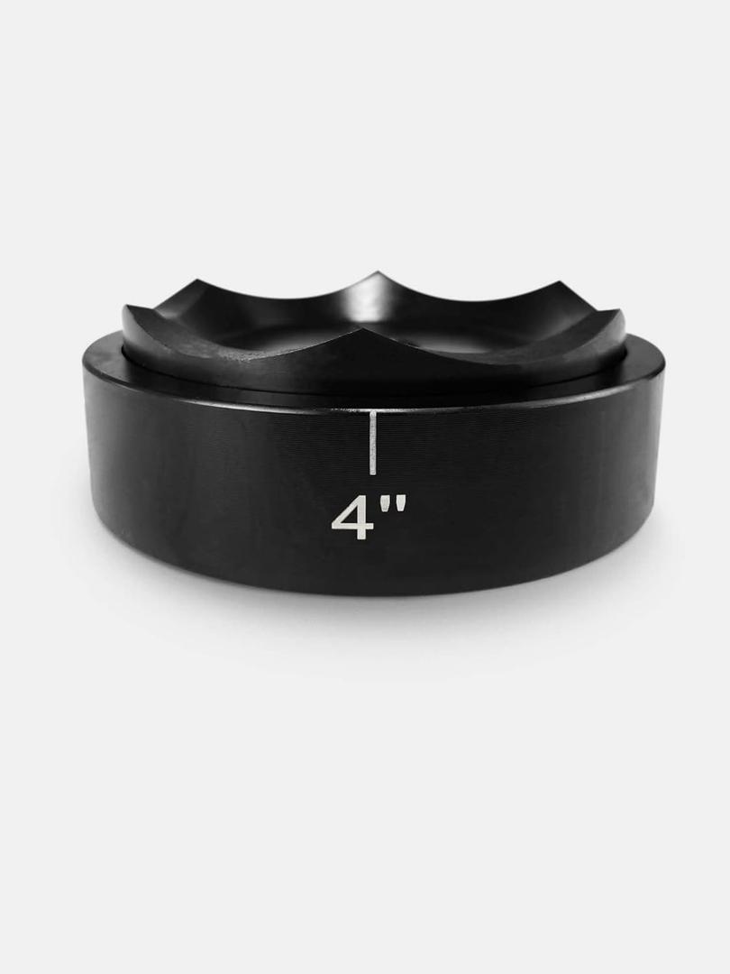 4" Conduit Punch and Die for Hydraulic Knockout Driver - 4.54" Actual Hole Size