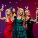 HOWAF 16 Pieces Happy New Year Glasses Colorful 2026 Glasses New Years Eve Party Supplies 2026 NYE Photo Booth Props for Happy New Year Decorations NYE Party Favors Accessories