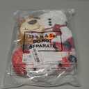 Threan 3 Pieces Christmas Plush Toys Santa Claus Plush Doll Reindeer Stuffed Animal Snowman Christmas Stuffed Animal Set for Boys and Girls Xmas Decorations Home Office Car Ornament, 9 Inch