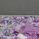 GRACE KARIN Girls Bathing Suit Adjustable Taniki Swimsuit Tie Front 4 Piece Bikini Set with Kimono Cover Up  (8-10 Years, Light Pink New)