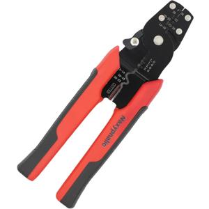 Naxypnalic 3 in 1 Wire Crimping Tool 26-10 AWG with Wire Stripper, Cutter, Crimper for Insulated, Bare, Heat Shrink Connectors