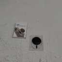 AUROX for MagSafe Phone Grip, Magnetic Phone Grips, Expandable Collapsible Mobile Phone Grip Stand Holder with Kickstand for Magsafe Stand Compatible for iPhone 17 16 15 14 13 Series,Transparent Black