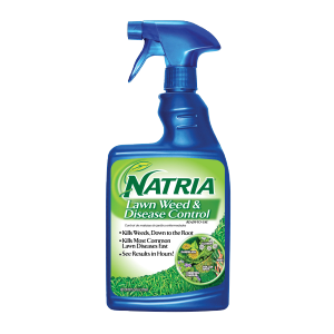 Natria 100532520 24 oz Bayer Lawn Weed & Disease Control, 1.5 Pounds, White