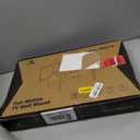 USX STAR UL Listed Full Motion TV Wall Mount Bracket for Most 37-90 inch TVs, Swivel Tilt Extension Level TV Mount, Max VESA 600x400mm, Holds up to 132lbs & 16" Wood Studs with Hole Drilling Template Black