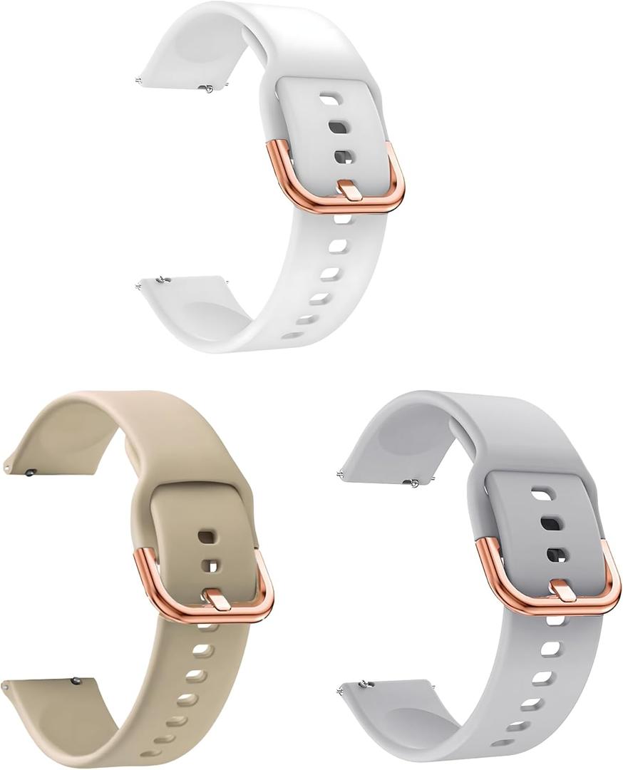 20mm Universal Quick Release watch band for Polar lgnite 3 2 Pacer Unite Soft silicone Strap with Metal Buckle for women
