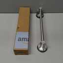 Adjustable 11-20 Inch Towel Bar for Bathroom Wall, Stainless Steel Towel Racks for Bathroom, No Drill Towel Holder with Strong Suction Cups, Space-Saving Bathroom Accessories for Home(Silver)