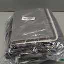 Lifewit 8 Pack Clothes Storage Bag, Foldable Storage Bin Closet Organizer with Reinforced Handle, Sturdy Fabric Blanket Storage with Clear Window, Storage Containers for Clothing, Bedding, Gray