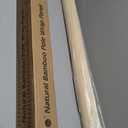 Art3d Natural Bamboo Wall Panel for Interior Wall Decor, Renewable Pole Wrap Wainscoting Paneling for Wall Ceiling Furniture Cabinet Office, 48 x 96 Inch - Raw