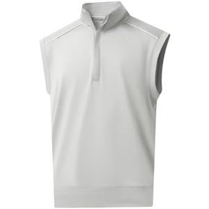 M MAELREG Golf Vests For Men Dry Fit Lightweight Moisture Wicking Performance Sports Breathable Golf 1/4 Zip Pullover Men, Large