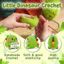 2 x Dad Gifts for Fathers Day - Dinosaur Crochet with Message for Daddysaurus - Father's Day, Birthday Gifts for Men from Son, Daughter, Wife - Best Dad Ever Gift 2026