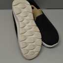 Skechers Women's Hands Free Slip-ins Go Walk Flex-Relish Sneaker (8 Wide, Black/White)