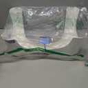 Squatty Potty Simple Curve Bathroom Toilet Stool 7" White