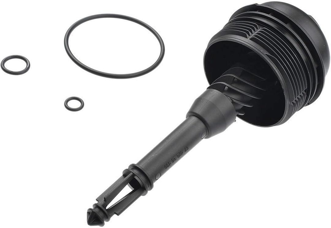 A-Premium Oil Filter Housing Cap Assembly Compatible with Mercedes-Benz C300 2015-2019, C350e 2016-2018, E300, CLA250, GLA250, GLC300, GLC350e, B250, Metris, SLC300, SLK300, 2.0L, Replace# 2701800438