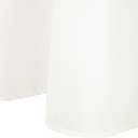 Ascoza 2pack 90x156 Inch Ivory Rectangular Tablecloth 8 Feet Table Cloth in Polyester Fabric for Wedding/Banquet/Restaurant/Parties