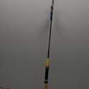 Shakespeare Micro 5'6" Spinning Rod, 2-Piece Fishing Rod, Graphite Composite Blank, Light Rod Power, Comfortable Full Cork Handle