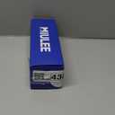 MIULEE Set of 2 Decorative Boho Throw Pillow Covers Linen Striped Jacquard Pattern Cushion Covers for Sofa Couch Living Room Bedroom 20x20 Inch Navy Blue