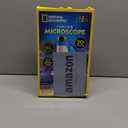 National Geographic Junior Microscope for Kids- Kit Includes Up to 250x Magnification Handheld Mini Attachment, 12 Slides, Lab Guide, Science Toy for Ages 6-12, STEM Project