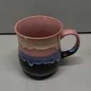 Bosmarlin Large Ceramic Coffee Mug, Big Tea Cup for Office and Home, 21 Oz, Dishwasher and Microwave Safe, 1 PCS (Pink)