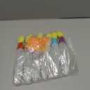 6 Pcs Sidewalk Chalk Paint Brush, Washable Sidewalk Paint Brush with Liquid Chalk Set, Easy to Clean Reusable, Come with Pigment Powder