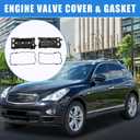 uxcell 1 Pair Engine Valve Cover Valve Rocker Cover for Infiniti Q50 Q70 2014-2018 for Infiniti G35 3.5L Gas 2007-2008 0 No.13264JK20A/13264JK20B