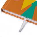 Olimpia Zagnoli Pink Midsized Lined Notebook