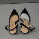 Athlefit Closed Pointed Toe Kitten Heels for Women Dress Work Wedding Party Sling back Stiletto Pumps Shoes Black, Size 8, SAPU2606W