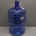 Brio B.P.A. Free 5 Gallon Plastic Crown Cap Reusable Water Bottle Container