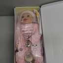 BABESIDE Reborn Baby Dolls Sunny - 17Inch Cute Soft Vinyl Realistic Baby Doll Poseable Smiling Real Life Baby Dolls with Complete Accessories for 3+ Years Old Gifts (Pink)