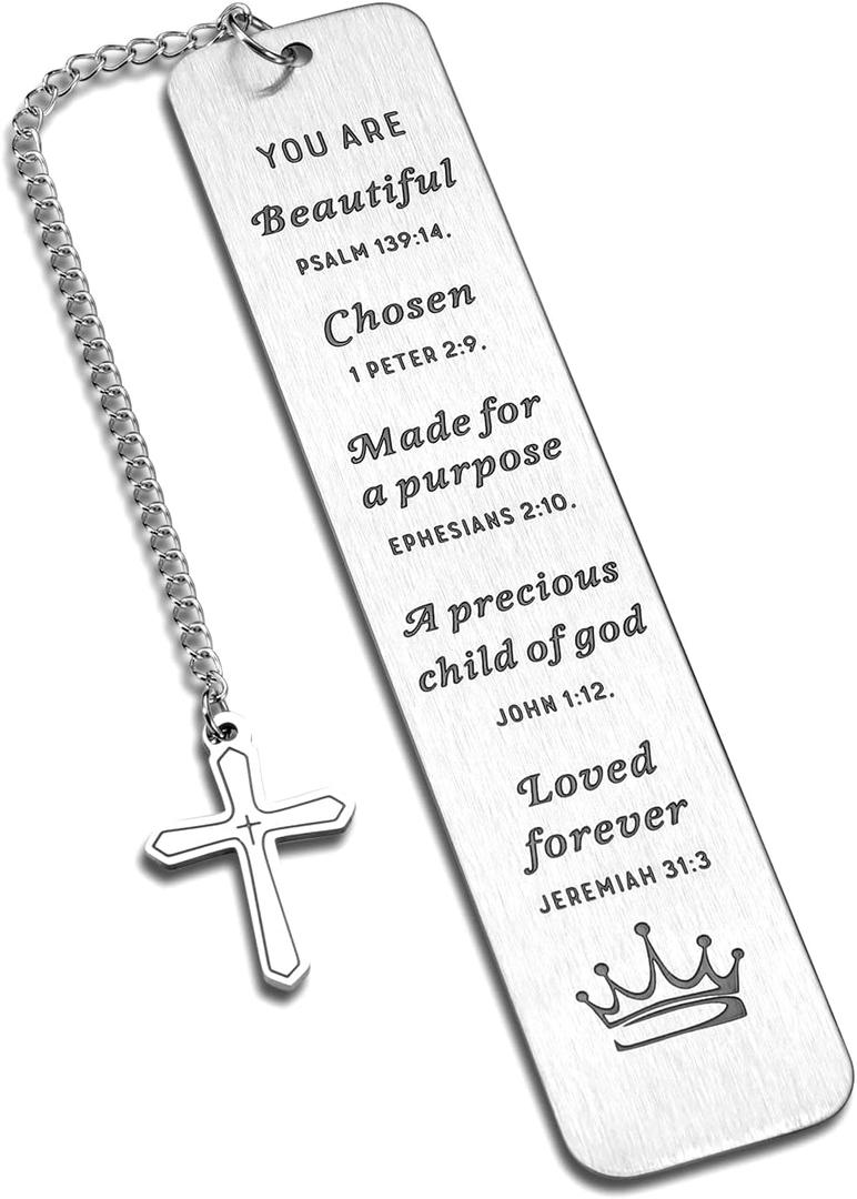 2 x Stocking Stuffers for Teen Girls Boys Christian Gifts for Daughter Baptism Gifts for Girls Religious Christening Gift for Teen Girl Church Gift Bulk Book Lovers Christmas Birthday Gifts for Daughter