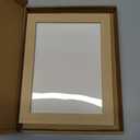 MECCANIXITY 7x9 Picture Frame, Solid Oak Wood Photo Frame 7x9 Frame Display 5.5x7.5 Optical Clear Acrylic Sheet Wall Mounting and Tabletop Display, Natural Wood, 1Pcs