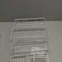 Veken 6-Pack Rustproof&Waterproof Shower Caddy, Adhesive Shelves Rack with Soap Holder, Large Bathroom & Washroom Organizer, No Drilling Wall-Mounted Kitchen&Home Decor,Ideal for Bathtub Storage,White