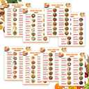 High-Protein Meal Planner Set of 8-Piece Physical Weekly Nutrition Tracker for Fitness, Gym, Muscle Gain & Macros Plan Protein-Rich Meals for Breakfast, Lunch, Dinner & Snacks