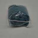 Armless Chair Cover, St Chair Cover, Soft Slip with Band, Stylish Peacock Blue for Dining Room Li Room Wedding's, Pack of 