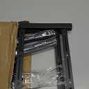 3-Tier Expandable Shoe Rack  Adjustable Heavy-Duty Metal Shoe Organizer Shelf for Closet, Entryway, Mudroom & Garage  Durable Freestanding Storage, Black