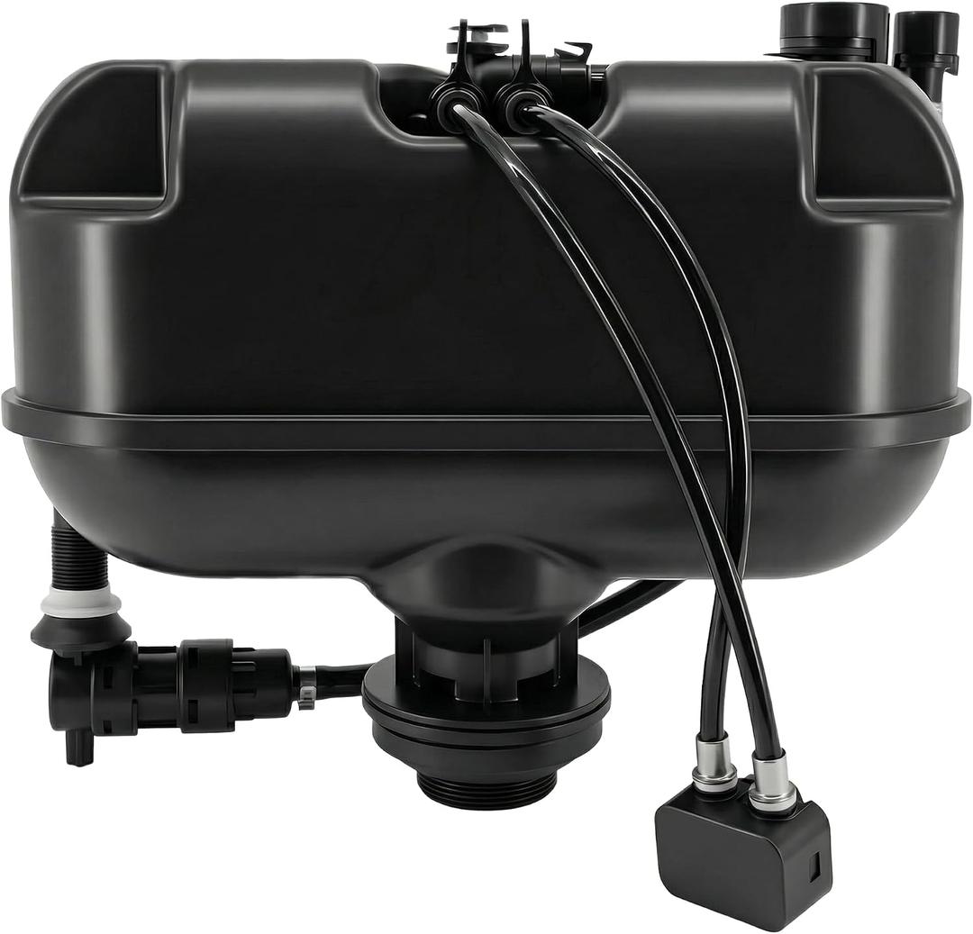 B8204 1.0 GPF(3.8 LPF) Pressure Assisted Flush System, Single Control, Replacement for Gerber & Project Source Toilets, High Efficiency Water Saving Upgrade