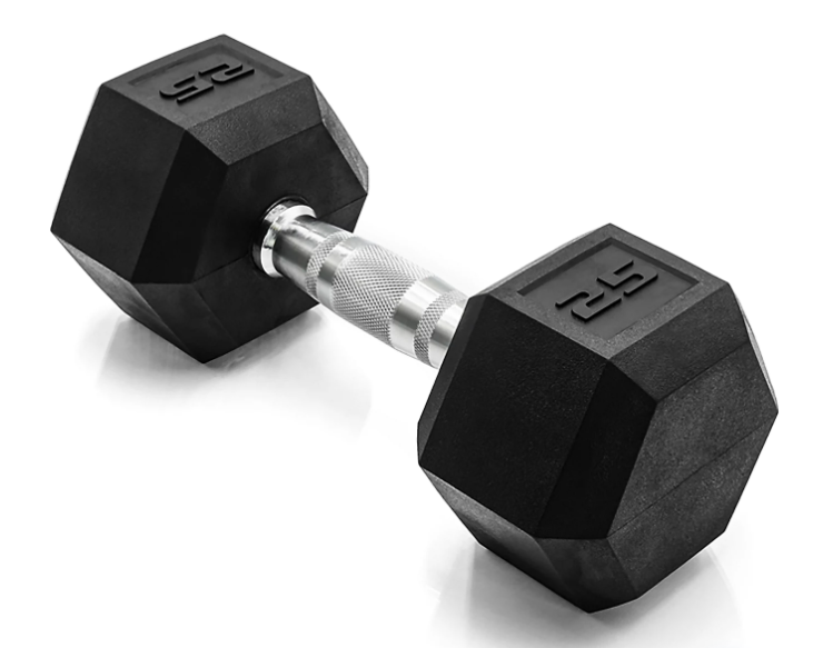 CAP Barbell Coated Dumbbell Weight 25LBS