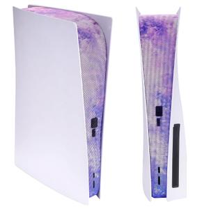 PlayVital Dust Filter and Port Plug Set for ps5 Disc & Digital Console  Breathable Anti-Dust Cover Net with 12 Silicone Plugs, Easy-Install Dust Proof Kit for ps5 Accessories - Nebula Galaxy